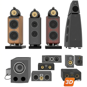 Audio tech 3D Models